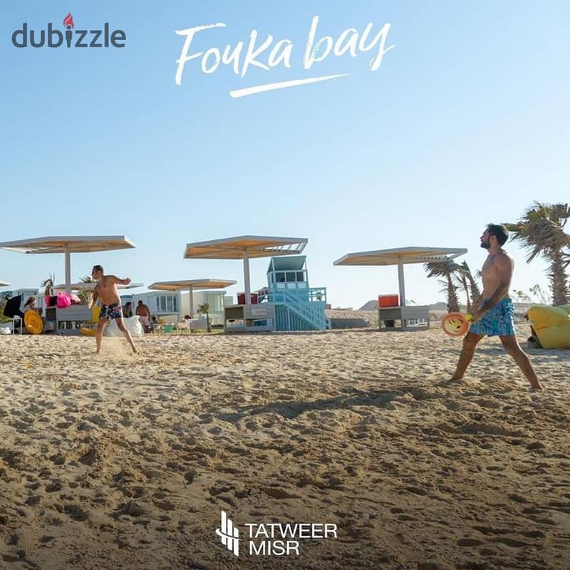 شالية لليبع متشطب بالكامل صف اول علي الاجون |Fouka bay 12