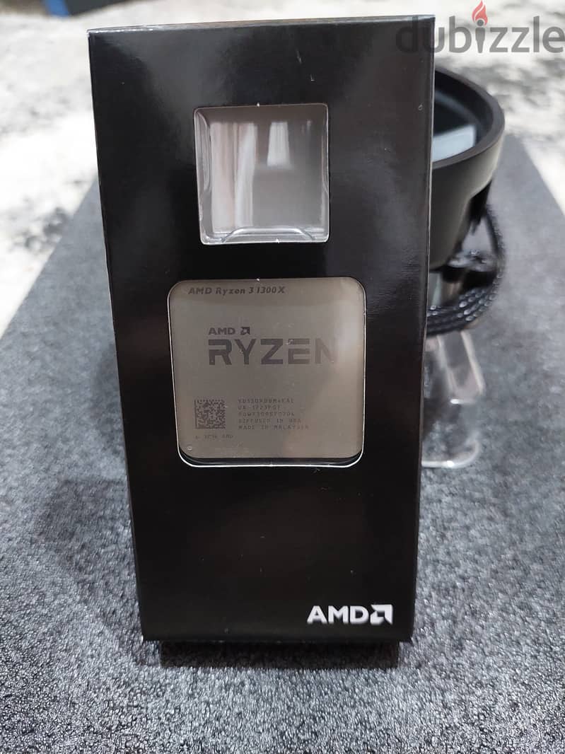 AMD Ryzen 3 1300X CPU + Cooler Fan 7