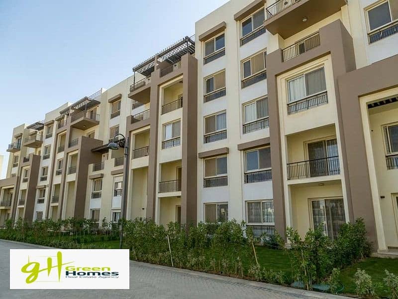 Fully Finished Apartment View Land scape for rent in Uptown Cairo at a special price 3