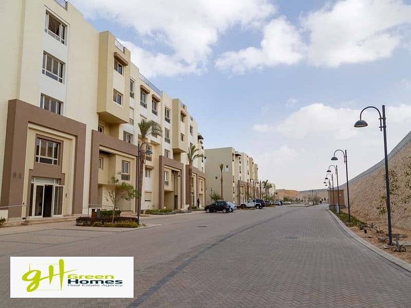 Fully Finished Apartment View Land scape for rent in Uptown Cairo at a special price 6