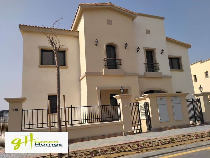 Standalone Fully Furnished First row Golf For rent Uptown Cairo | Emaar 4