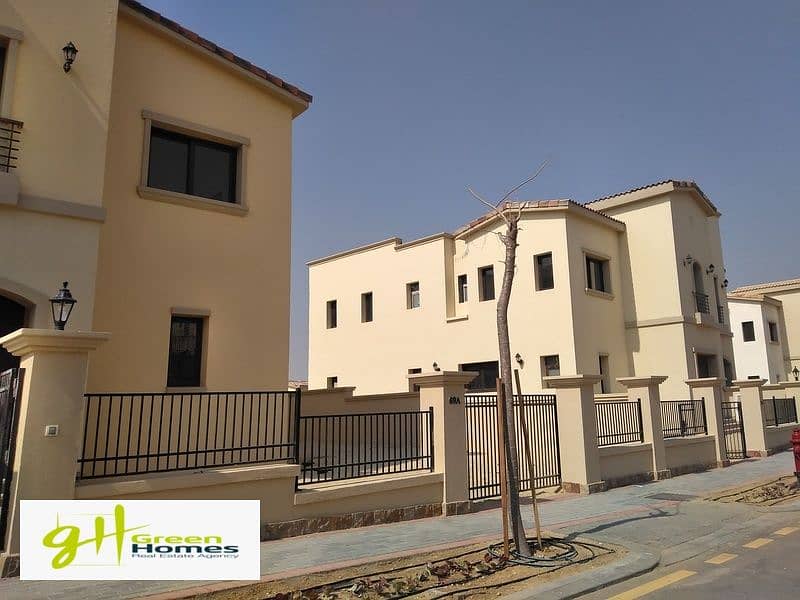 Standalone Fully Furnished First row Golf For rent Uptown Cairo | Emaar 5