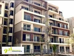 apartment for sale in palm hills new cairo view land scape ready to move 0