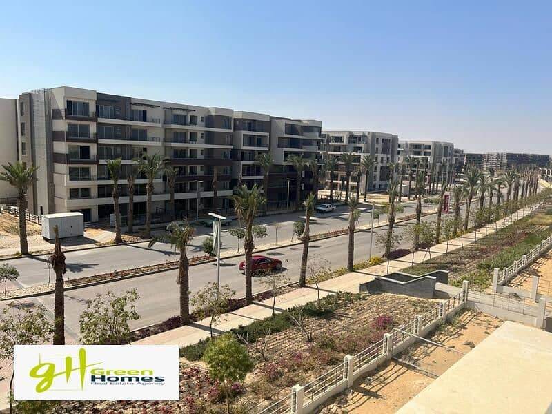 Apartment with garden Facing North for sale with Installments till 2028 at Palm Hills New Cairo 0