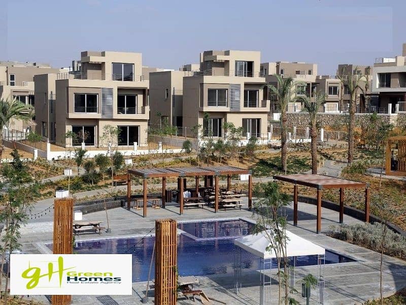 Fully furnished Apartment 158m for sale ready to move with best price and prime location in Palm Hills New Cairo 5