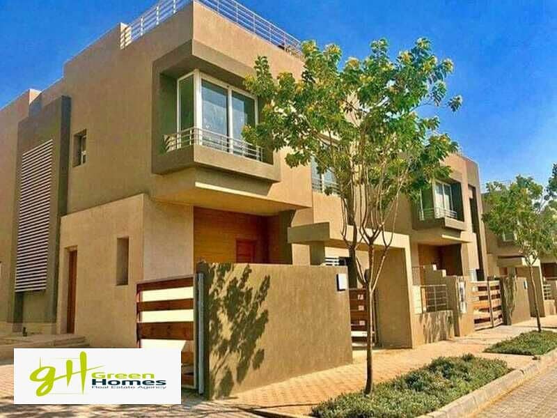 A wonderful Twin House For Sale in Palm Hills New Cairo | Core And Shell 2