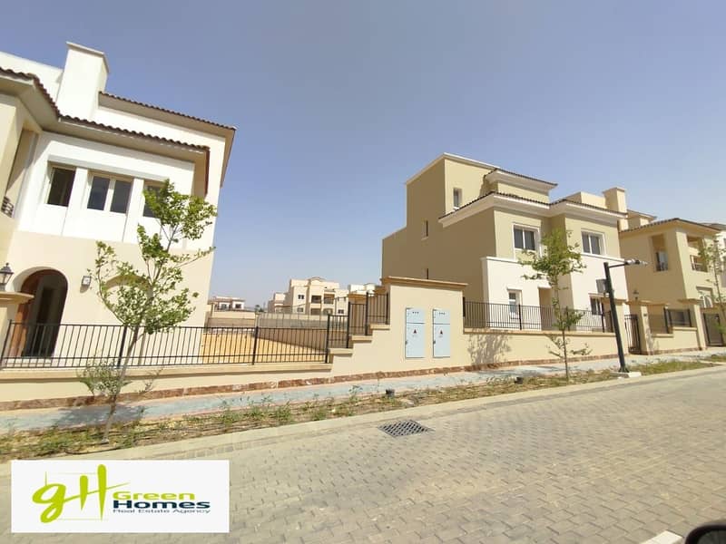 Fully Finished Standalone Villa View Land Scape For sale at Uptown Cairo - Emaar 4