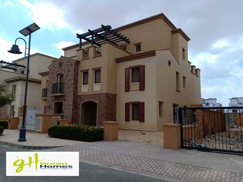 TwinHouse fully furnished ready to move for sale with installment in Mivida 4