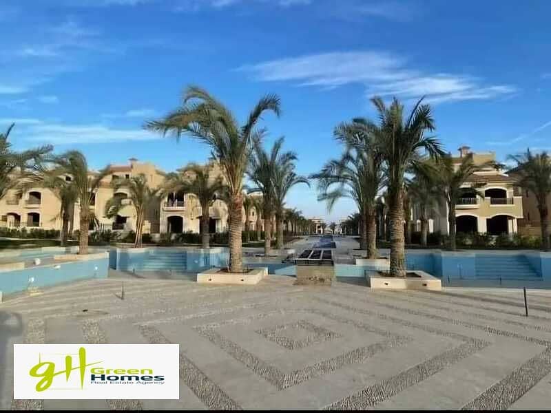 Twinhouse 280m for sale ready to move in La Vista City | New Cairo 1