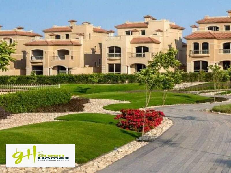 Twinhouse 280m for sale ready to move in La Vista City | New Cairo 4