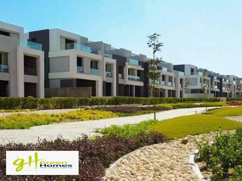 Twinhouse 280m for sale ready to move in La Vista City | New Cairo 5