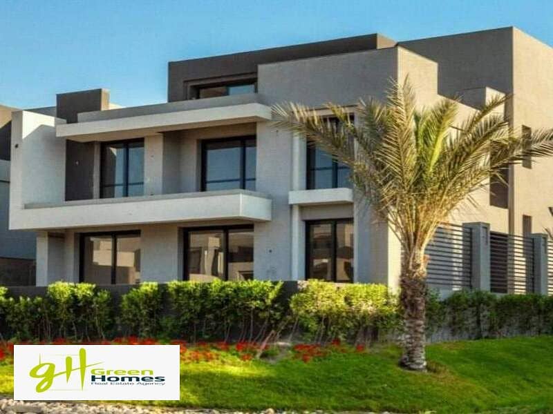 Twinhouse 280m for sale ready to move in La Vista City | New Cairo 7