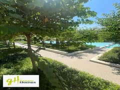 Apartment with garden for sale with Prime location View lake and Private Pool with perfect price in Lake view residence