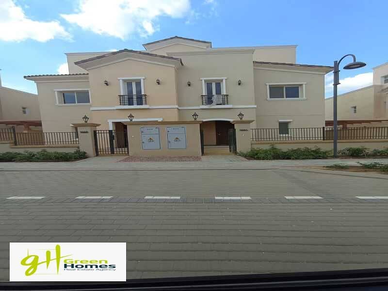 Town house View golf For Sale Ready to move at Uptown Cairo - Emaar 2