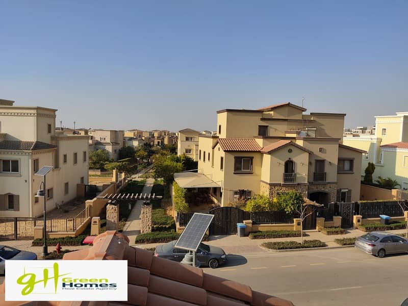 Fully Finished twin house 315m for sale with perfect price in Mivida New Cairo 3