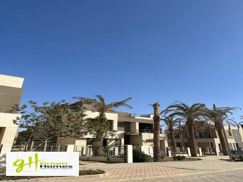 Town House Middle for sale under market price and best down payment and very prime location in Palm Hills New Cairo 11