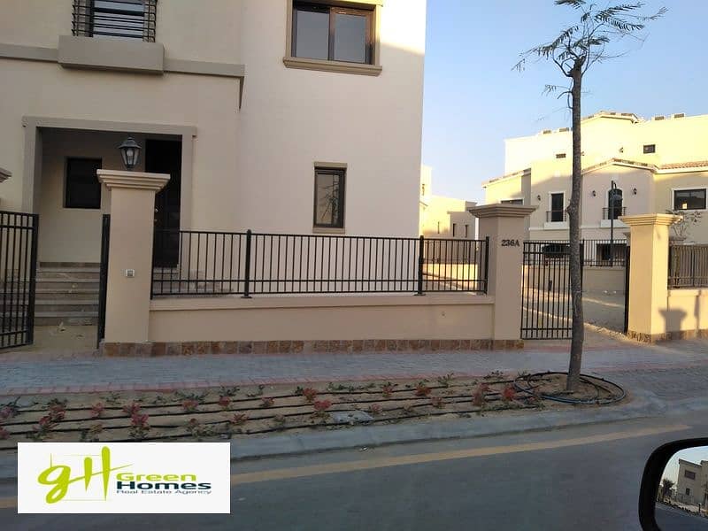 Ultra Finishing Twin House 320m for sale with smart systems and good price in Uptown Cairo 7