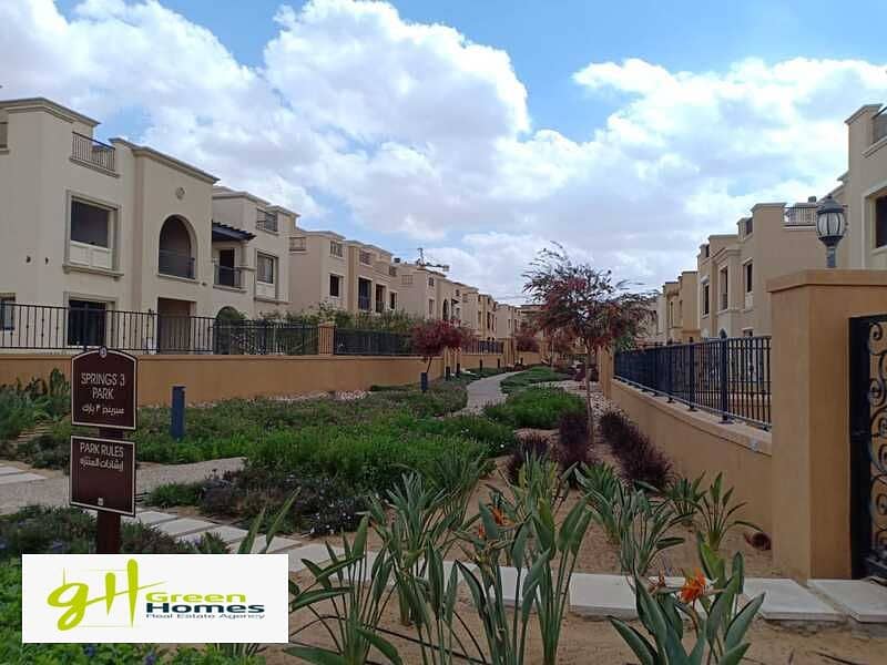 Semi finished twin House with very prime location and best price in Mivida New Cairo 2