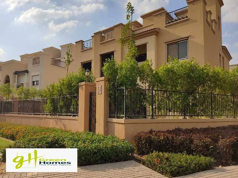 Semi finished twin House with very prime location and best price in Mivida New Cairo 6