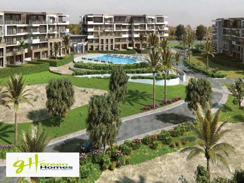 Fully finished Apartment View Golf in Uptown Cairo For sale | Mokattam 2