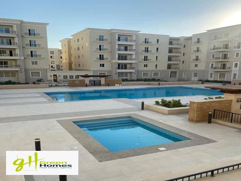 Fully finished Apartment with pool view for sale in mivida New cairo 4