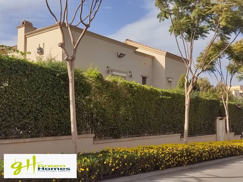 Twin House View Land scape For Sale Ready to move at Uptown Cairo 3