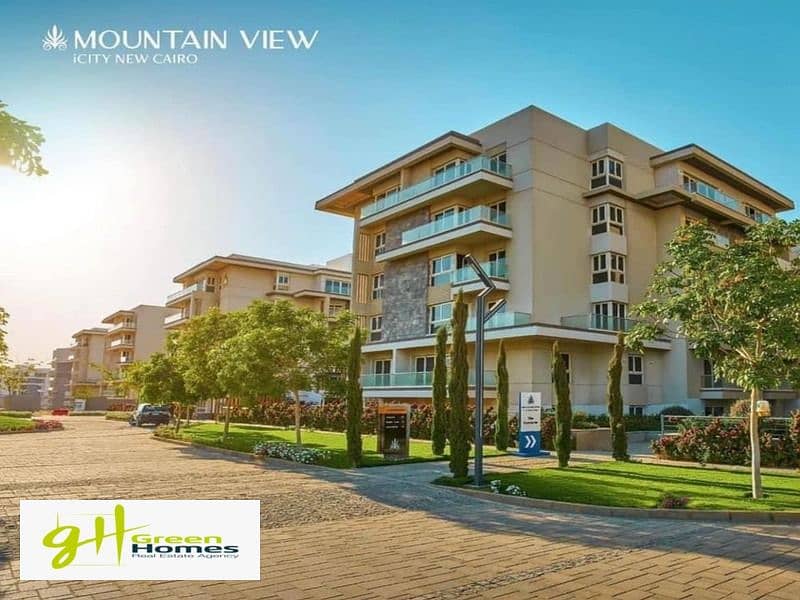 Apartment Prime Location For Sale Delivery 2028 at Mountain View ICity-NEW CAIRO 2