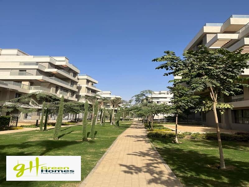 Duplex Garden best location for sale in Sky Condos | New Cairo 4