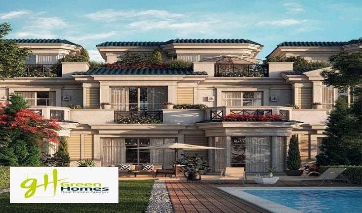 Ivilla garden for sale with Best down payment in mountain view aliva mostakbal city 3