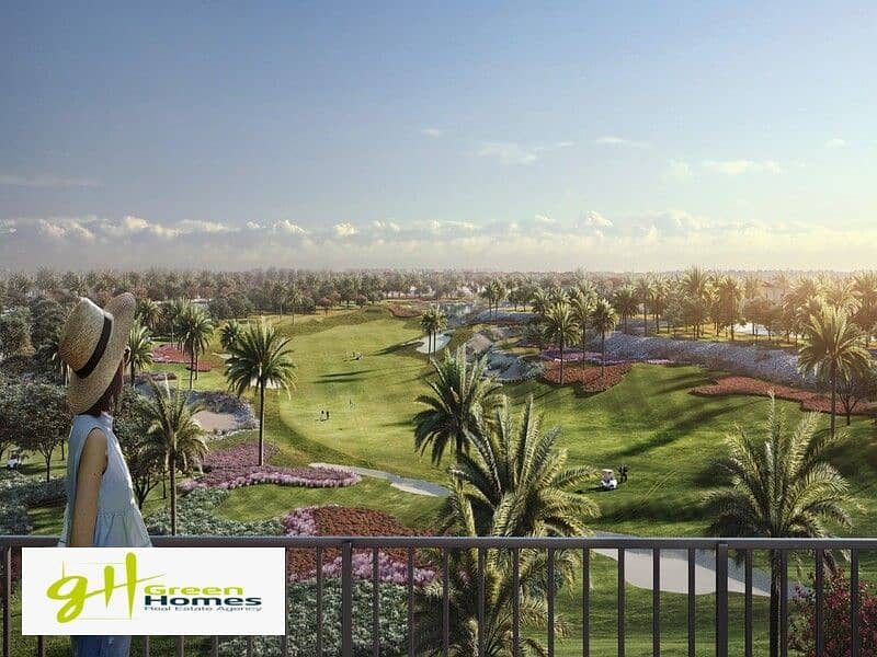 Apartment View Golf For Sale Ready to move at Uptown Cairo - Emaar 2