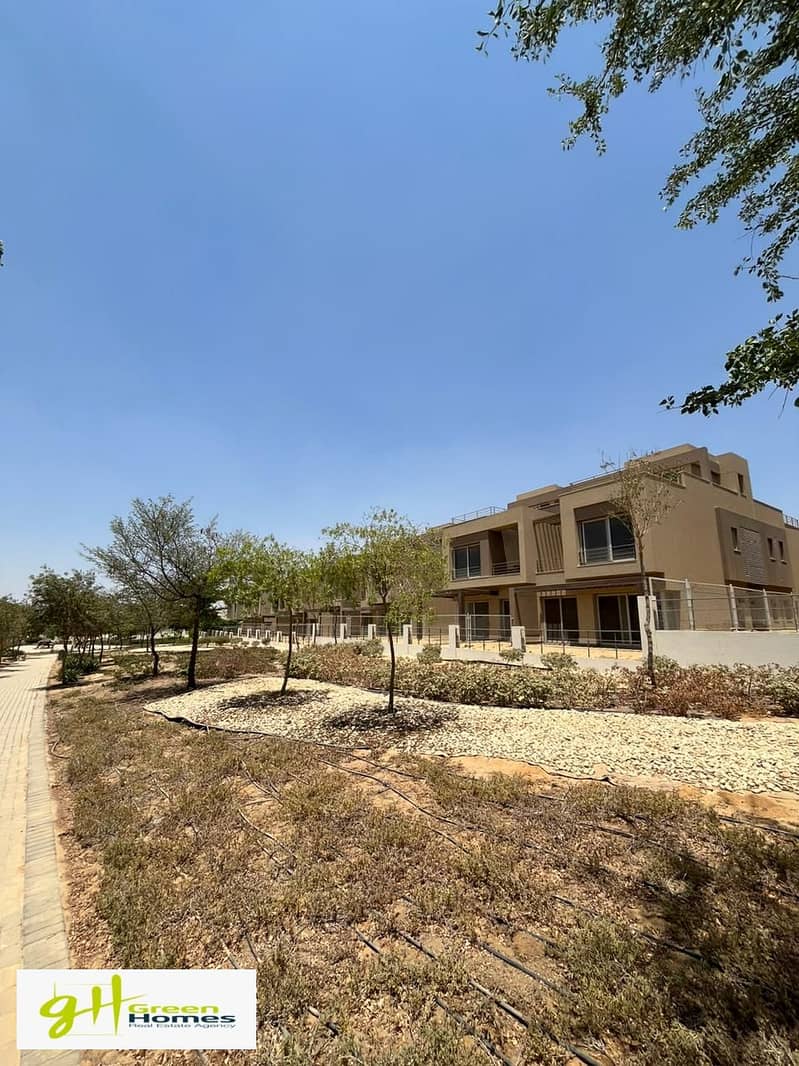 FOR SALE with Lowest Price in the market , Villa Type M highest elevation in compound Palm Hills 4