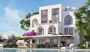 own a twin house in the latestpiece on sidi abd-elrahman  North Coast,with a view open to the Lagoon, and the largest sandy beach in Sidi Abdel Rahman