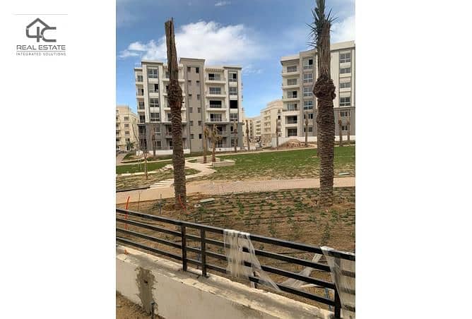 Apartment Delivered for sale Direct on land scape Compound Hydepark 2