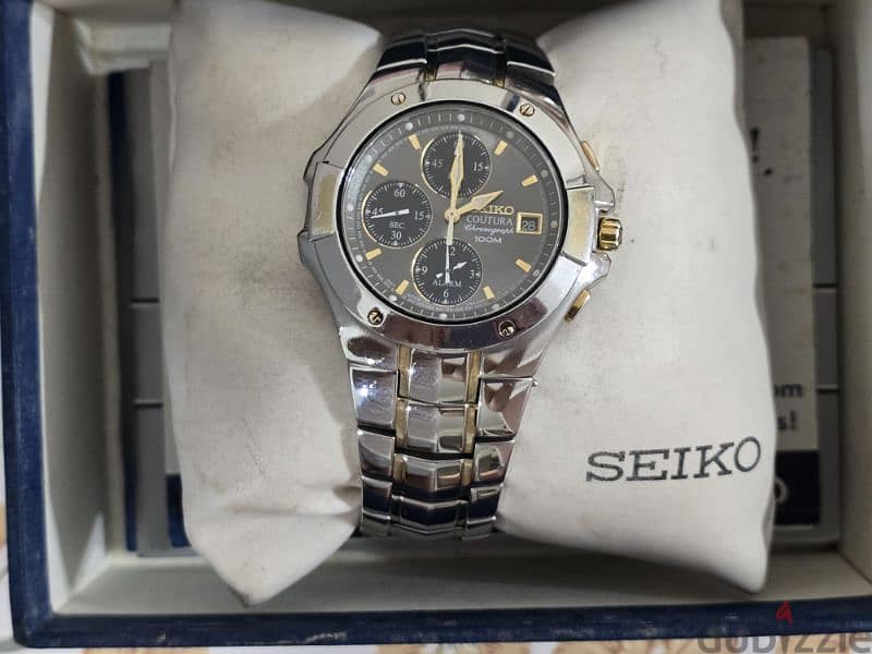 ساعة رجالي سيكو كوتورا - Seiko Coutura watch for men 2