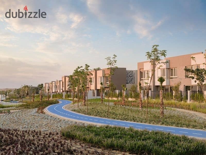 With only 5% down payment, an apartment for sale in the heart of October in Badya Palm Hills Compound - Prime location with view on the landscape 4