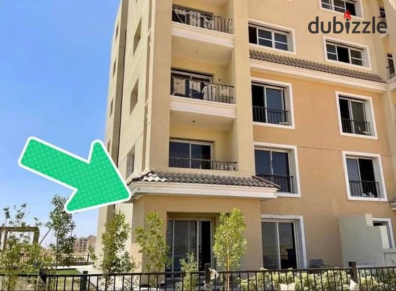 Apartment 103M + garden for sale, next to Madinaty 5