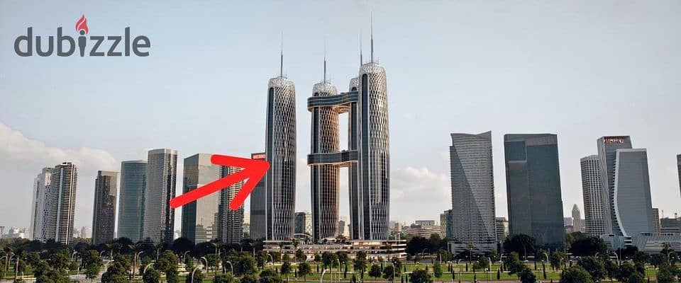 NILE BUSINESS TOWER مكتب اداري للبيع باكبر فرصة للادارة و الاستثمار في قلب الداون تاون بالعاصمة الادارية نايل بيزنيس تاور 3