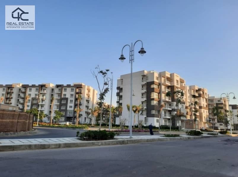 a fully finished apartment in wesal compound 3 bedroom with down payment and instalment ready to move 4