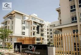 in Mountain icity compound apartment with garden ground fully finished with A. C's