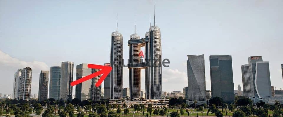 An administrative office for sale with the good opportunity for management and investment in Downtown in the new Capital, NILE BUSINESS TOWER 0