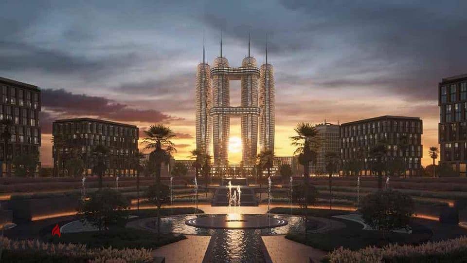 An administrative office for sale with the good opportunity for management and investment in Downtown in the new Capital, NILE BUSINESS TOWER 2