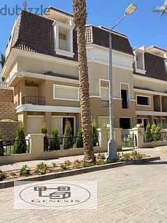 Villa for sale in the Fifth Settlement in Sarai Compound, Fifth Settlement, 212 meters + garden Sarai New Cairo 4