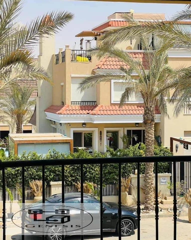 Villa for sale in the Fifth Settlement in Sarai Compound, Fifth Settlement, 212 meters + garden Sarai New Cairo 1