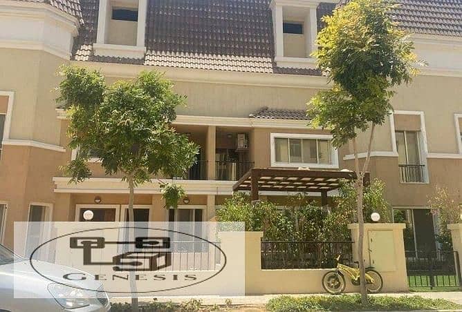 Villa for sale in the Fifth Settlement in Sarai Compound, Fifth Settlement, 212 meters + garden Sarai New Cairo 11