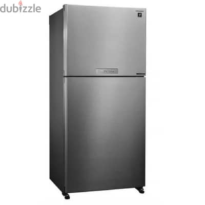 Sharp refrigerator 480L inverter nofrost silver color