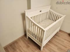 Baby crib - سرير اطفال زان