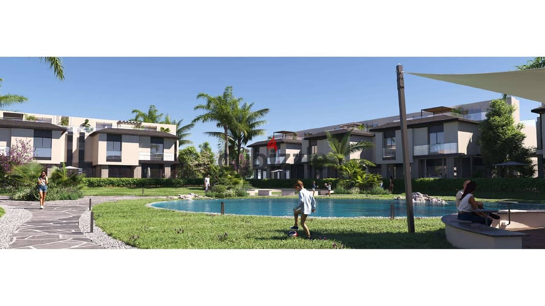 Garden villa 233m in TELAL EAST special price Resale With Installments 2