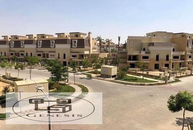 Apartment for sale 218m + roof / 4 rooms in Sarai Compound, Fifth Settlement Sarai New Cairo 1