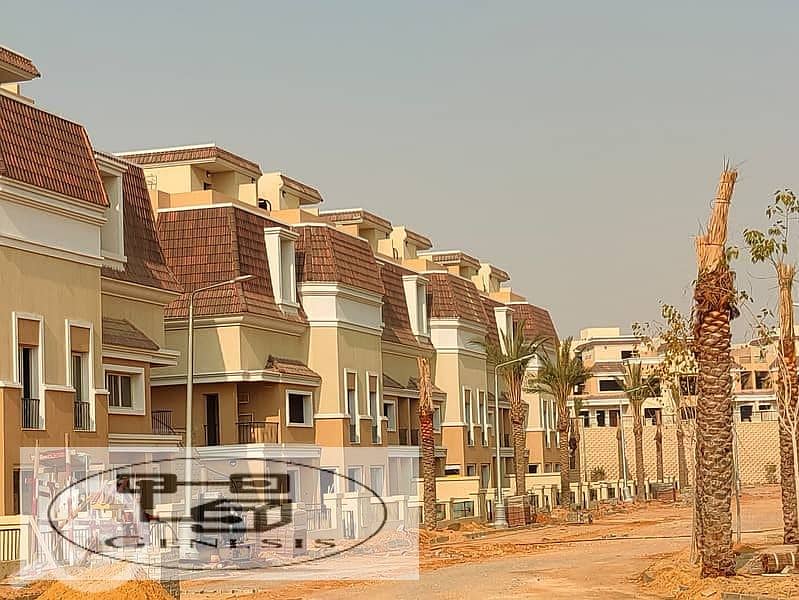 Apartment for sale 218m + roof / 4 rooms in Sarai Compound, Fifth Settlement Sarai New Cairo 5