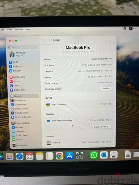 MacBook Pro 2019 13.3 inch 6